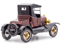Model Kit 1925 Ford Model T Runabout Dark Red and Black (Moderate Difficulty) Steel Model by Metal Earth image 2