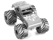 Model Kit Monster Truck with Flame Graphics (Moderate Difficulty) Steel Model by Metal Earth image 3