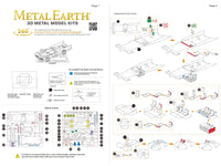 Metal Earth 1966 classic Batman TV Batmobile steel model kit 1-MMS371, product image 5