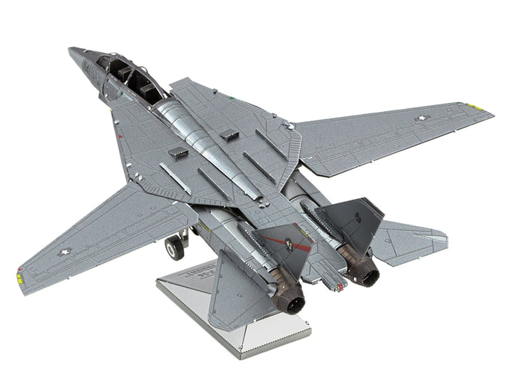 Model Kit Grumman F-14 Tomcat Fighter Aircraft "United States Navy" (Challenging Difficulty) Steel Model by Metal Earth image 2