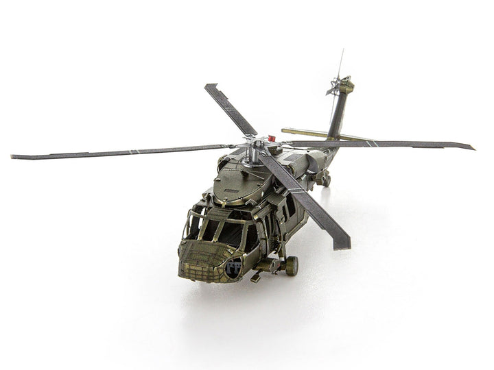 Model Kit Sikorsky Black Hawk Helicopter "United States Army" (Moderate Difficulty) Steel Model by Metal Earth image 2