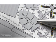 Model Kit Hughes H-4 Hercules Flying Boat "The Spruce Goose" (Moderate Difficulty) Steel Model by Metal Earth image 3
