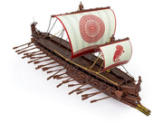 Model Kit Greek Trireme Warship (Expert Difficulty) Steel Model by Metal Earth image 4