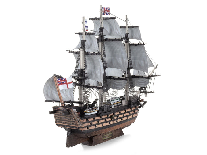 Model Kit HMS Victory British Navy Ship (Challenging Difficulty) Steel Model by Metal Earth image 2