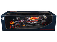 Red Bull Racing RB19 #1 Max Verstappen "Oracle" 2nd Place F1 Formula One Sprint Race "Qatar GP" (2023) with Driver Limited Edition to 480 pieces Worldwide 1/18 Diecast Model Car by Minichamps image 3