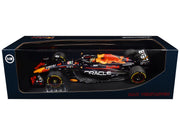 Red Bull Racing RB19 #1 Max Verstappen "Oracle" Winner F1 Formula One "Abu Dhabi GP" (2023) with Driver Limited Edition to 204 pieces Worldwide 1/18 Diecast Model Car by Minichamps image 2