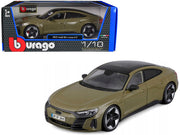 2022 Audi RS e-tron GT Dark Green with Sunroof 1/18 Diecast Model Car by Bburago image 5