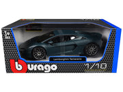 Lamborghini Temerario Matt Blue Metallic 1/18 Diecast Model Car by Bburago image 3