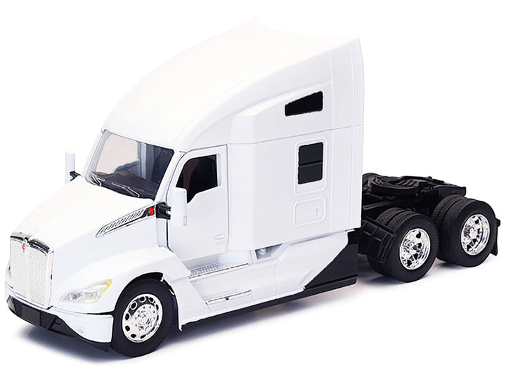 Kenworth T680 Truck Tractor White "Long Haul Truckers" Series 1/32 Diecast Model by New Ray image 2