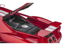 2017 Ford GT Liquid Red Metallic with Silver Stripes 1/12 Model Car by Autoart image 4