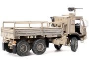 M1083 MTV (Medium Tactical Vehicle) Armored Cab Cargo Truck with Turret Desert Camouflage "US Army" "Armor Premium" Series 1/72 Diecast Model by Panzerkampf image 3