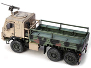 M1083 MTV (Medium Tactical Vehicle) Armored Cab Cargo Truck with Turret NATO Camouflage "US Army" "Armor Premium" Series 1/72 Diecast Model by Panzerkampf image 3