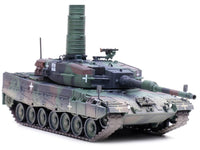 Leopard 2A4 Main Battle Tank with Snorkel "3-Tone Camouflage" Ukrainian Army "Armor Premium" Series 1/72 Diecast Model by Panzerkampf image 3