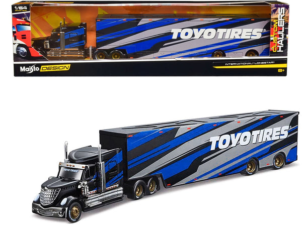 Maisto International LoneStar Toyo Tires enclosed transporter 1:64 12418-TO, product image 1