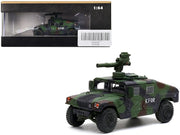 M1046 HUMVEE Tow Missile Carrier Green Camouflage "3rd Battalion 8th Marine Regiment Kosovo Force (KFOR)" (1999) "Military Miniature" Series 1/64 Diecast Model by Panzerkampf image 4