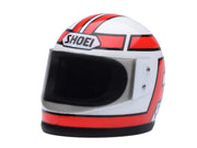 Honda NSR500 WGP500 Motorcycle #56 Red and White with Helmet "Baribari Legend" (1986) OVA 1/12 Model by Autoart image 5