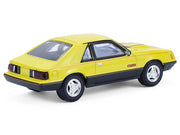 1979 Ford Mustang Cobra Fastback Bright Yellow with Cobra Good Graphics "GreenLight Muscle" Series 30 1/64 Diecast Model Car by Greenlight image 5