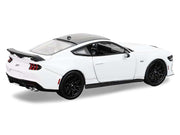 2024 Ford Mustang Oxford White with Black Top "GreenLight Muscle" Series 30 1/64 Diecast Model Car by Greenlight image 3