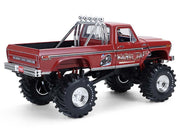 1979 Ford F-250 Monster Truck with 48-Inch Tires "Walkin' Tall" Red "Kings of Crunch" Series 1/18 Diecast Model Car by Greenlight image 5