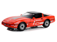 1988 Chevrolet Corvette C4 #1 Malcolm Konner "Corvette Challenge Race Car" Red with Black Top 1/18 Diecast Model Car by Greenlight image 2