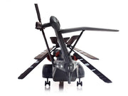 Sikorsky MH-53E Sea Dragon Helicopter "United States Navy Blackhawks Tail Number 17" Dark Gray 1/72 Diecast Model by Panzerkampf image 4