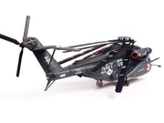 Sikorsky MH-53E Sea Dragon Helicopter "United States Navy Blackhawks Tail Number 06" Dark Gray 1/72 Diecast Model by Panzerkampf image 3