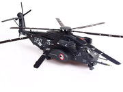Sikorsky MH-53E Sea Dragon Helicopter "United States Navy Blackhawks Tail Number 15" Dark Gray 1/72 Diecast Model by Panzerkampf image 2