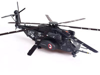 Sikorsky MH-53E Sea Dragon Helicopter "United States Navy Blackhawks Tail Number 15" Dark Gray 1/72 Diecast Model by Panzerkampf image 2