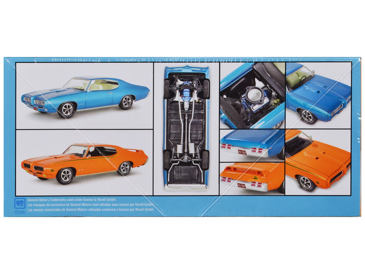 Level 4 Model Kit 1969 Pontiac GTO 2-in-1 Kit 1/24 Scale Model by Revell image 2
