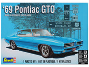 Level 4 Model Kit 1969 Pontiac GTO 2-in-1 Kit 1/24 Scale Model by Revell image 3