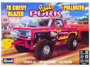 Level 4 Model Kit 1978 Chevrolet Blazer Pickup Truck "Pulled Pork Pulldozer" 1/24 Scale Model by Revell image 5