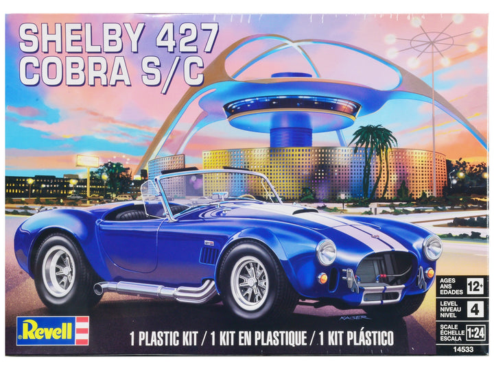 Level 4 Model Kit Shelby Cobra 427 S/C 1/24 Scale Model by Revell image 2