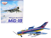 Mikoyan-Gurevich MiG-19S Farmer C Fighter Aircraft "1 Staffel/JG-3. Preschen." 5th World Aerobatic Championships (1968) "Wing" Series 1/72 Diecast Model by Panzerkampf image 5