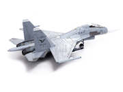 Sukhoi Su-30MKK Flanker-G Fighter Aircraft #13 "People's Liberation Army (PLA) Naval Aviation's Sea and Air Eagle Regiment" Chinese Air Force "Wing" Series 1/72 Diecast Model by Panzerkampf image 4