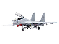 Sukhoi Su-30MKK Flanker-G Fighter Aircraft #17 "People's Liberation Army (PLA) Naval Aviation's Sea and Air Eagle Regiment" Chinese Air Force "Wing" Series 1/72 Diecast Model by Panzerkampf image 3