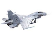 Sukhoi Su-30MKK Flanker-G Fighter Aircraft #17 "People's Liberation Army (PLA) Naval Aviation's Sea and Air Eagle Regiment" Chinese Air Force "Wing" Series 1/72 Diecast Model by Panzerkampf image 4