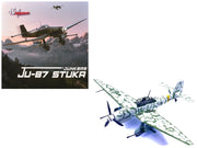 Junkers Ju 87G2 Stuka Bomber Aircraft "10.(Pz)/SG 2 Immelmann Markisch Friedland Pomerania" (1945) German Luftwaffe "Wing" Series 1/72 Diecast Model by Panzerkampf image 4