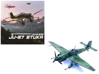 Junkers Ju 87G2 Stuka Bomber Aircraft "10.(Pz)/SG 2 Immelmann T6+BB Oberst Hans-Ulrich Rudel Romania" (1944) German Luftwaffe "Wing" Series 1/72 Diecast Model by Panzerkampf image 4
