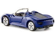 Porsche 918 Spyder Matt Blue Diecast Model Car by Siku image 3
