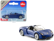 Porsche 918 Spyder Matt Blue Diecast Model Car by Siku image 5