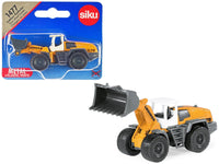 Liebherr 576 Wheel Loader Yellow with White Top Diecast Model by Siku image 2