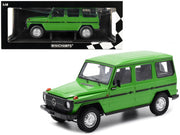 1980 Mercedes-Benz G-Model (LWB) Green with Black Stripes Limited Edition to 402 pieces Worldwide 1/18 Diecast Model Car by Minichamps image 4