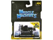 1993 Chevrolet 454 SS Pickup Truck Matt Black "Blackout Edition" 1/64 Diecast Model by Muscle Machines image 3
