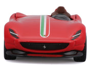 Ferrari Monza SP1 Red with Italian Flag Stripes "Speed Icons" Series 1/64 Diecast Model Car by Maisto image 3