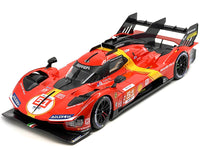 Ferrari 499P #51 James Calado - Antonio Giovinazzi - Alessandro Pier Guidi "Ferrari AF Corse" Winner "24 Hours of Le Mans" (2023) "Racing" Series 1/18 Diecast Model Car by Bburago image 3