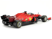 Ferrari SF21 #55 Carlos Sainz Formula One F1 Car "Ferrari Racing" Series 1/18 Diecast Model Car by Bburago image 2