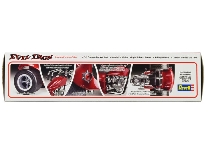 Level 5 Model Kit Evil Iron Custom Chopper Trike 1/8 Scale Model by Revell image 2
