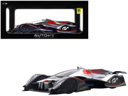 Red Bull X2014 Fan Car Sebastian Vettel Hyper Silver 1/18 Model Car by Autoart image 2