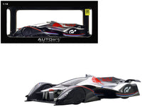 Red Bull X2014 Fan Car Sebastian Vettel Hyper Silver 1/18 Model Car by Autoart image 2