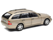 1997 Mercedes-Benz C-Class T-Model Smoke Silver Metallic 1/18 Diecast Model Car by Norev image 5